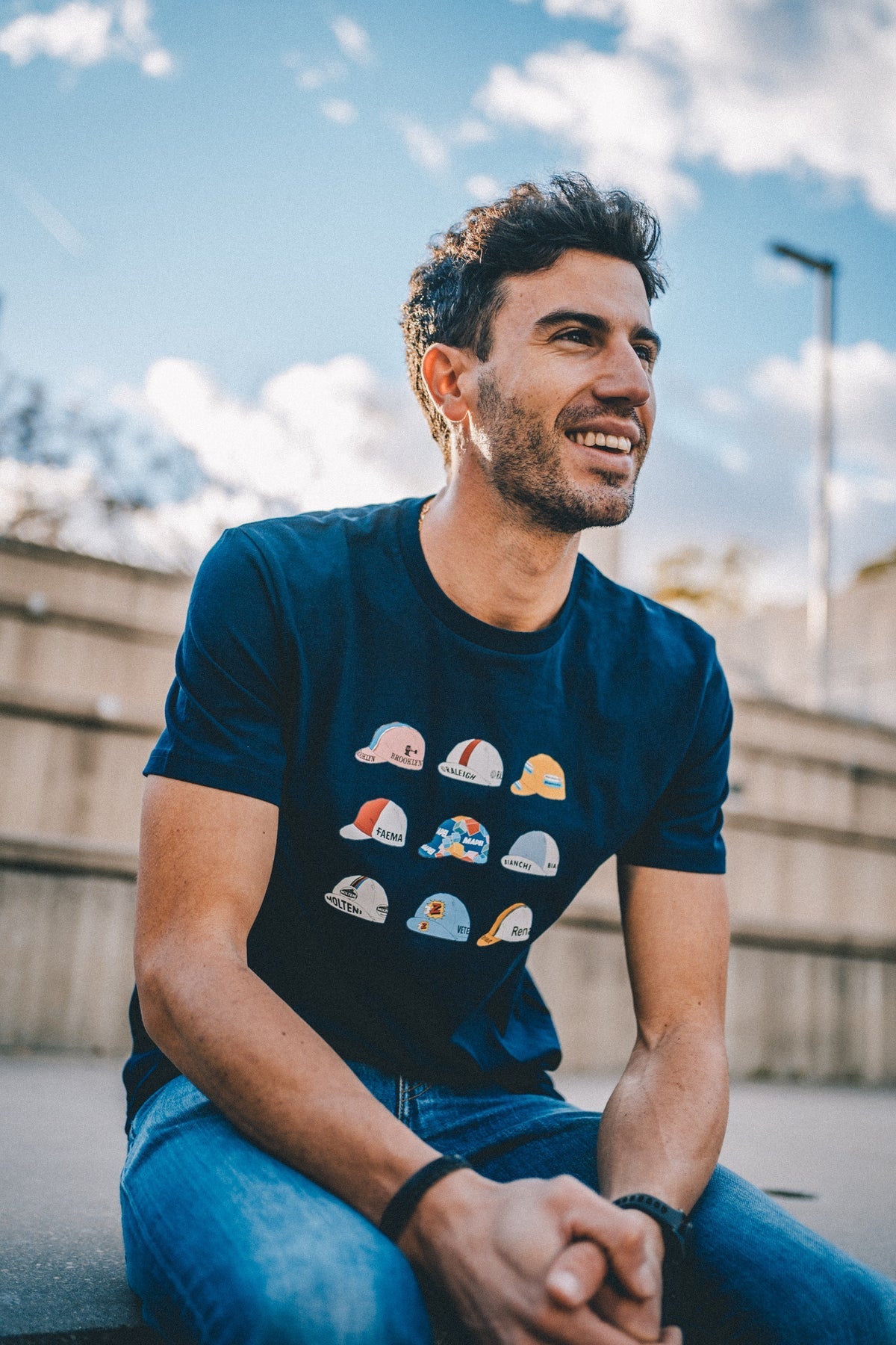 Çois Cycling Legacy Vintage cycling caps T-Shirt