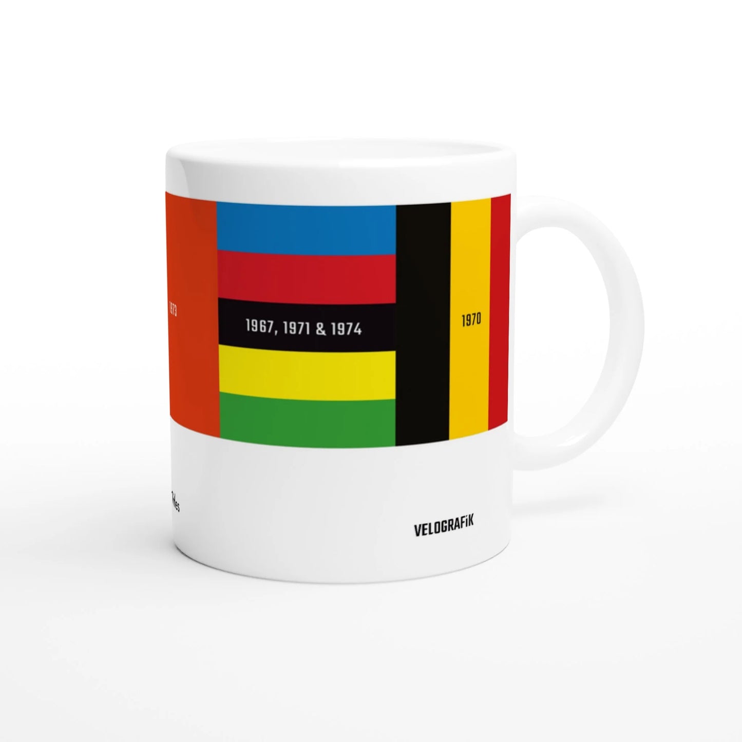 Velografik Eddy Merckx Grand Tour, World and National Titles Krus