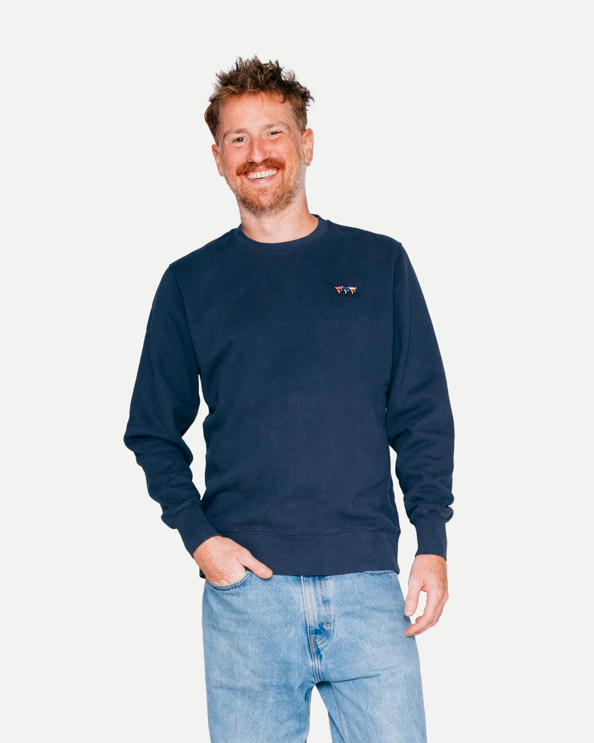 Erstwhile Sweatshirts Waaier - Navy