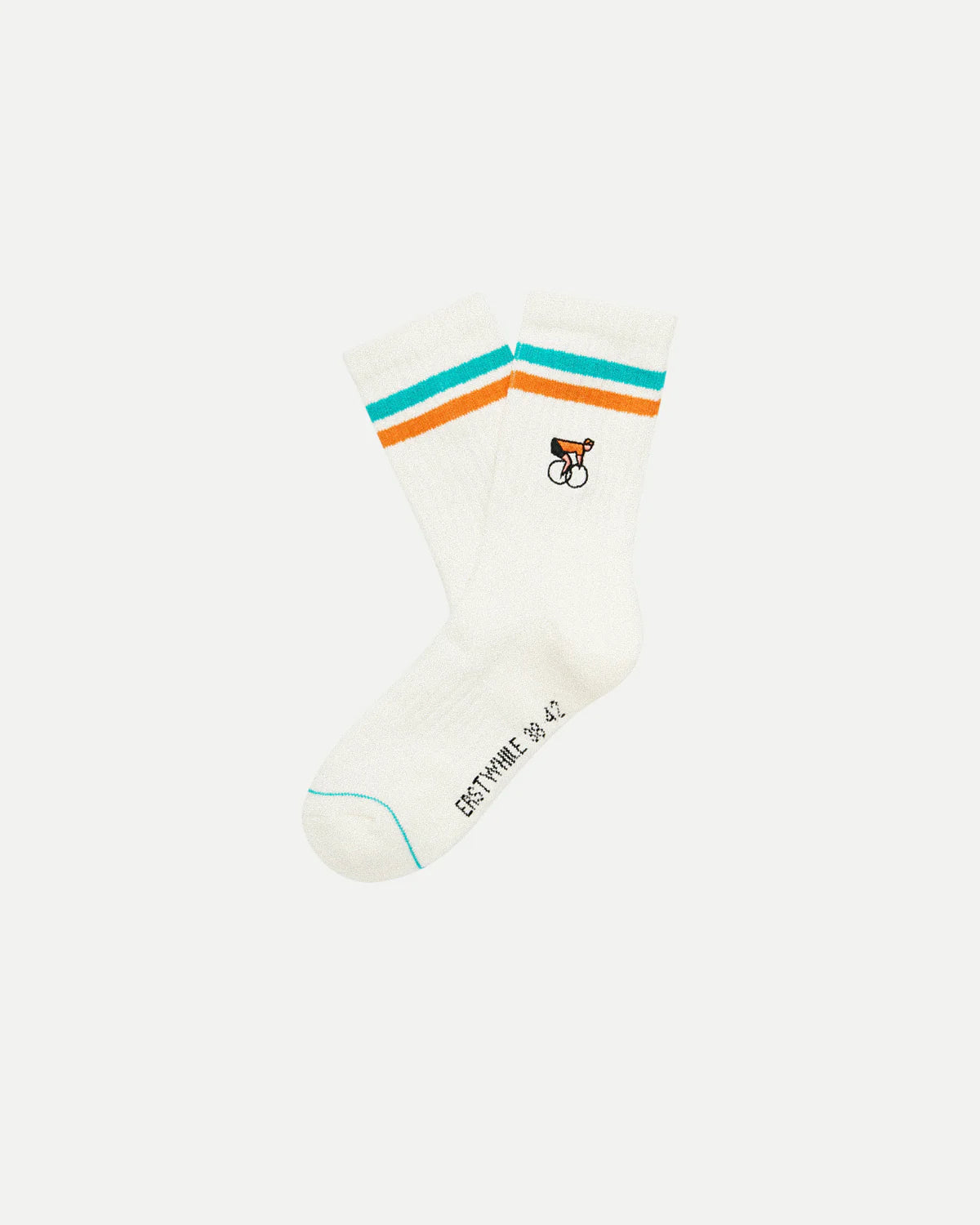 Erstwhile Crew Sokker Ivory - Grøn og Orange
