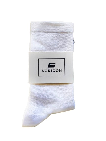 Sokicon Cykelsokker - Hvid