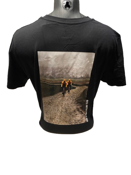 Bioracer T-Shirts Sort - Uno-X (Restparti)