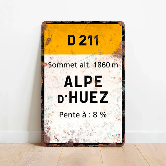 KOMAttack Skilt - Alpe d'Huez