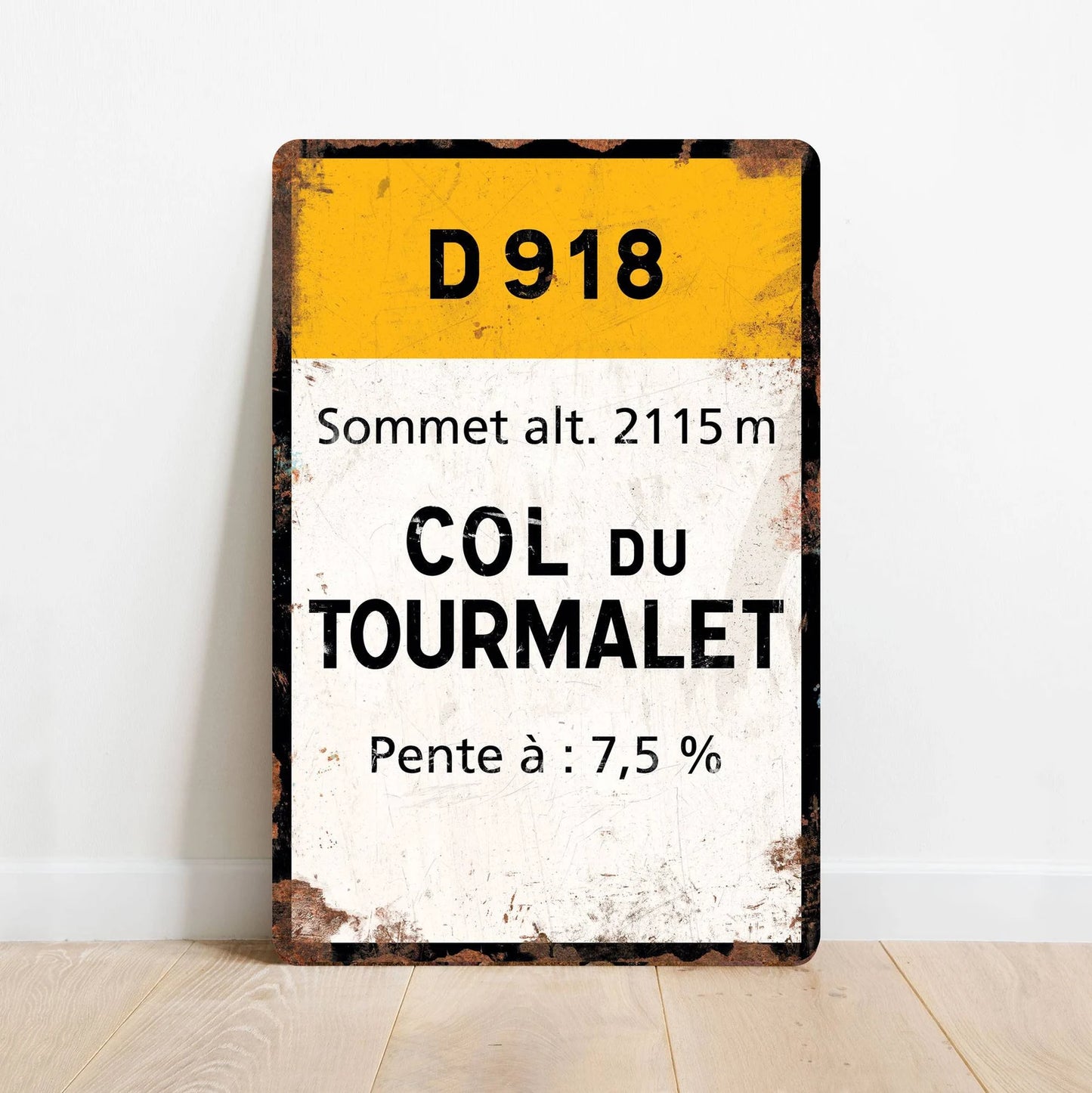 KOMAttack Skilt - Col du Tourmalet