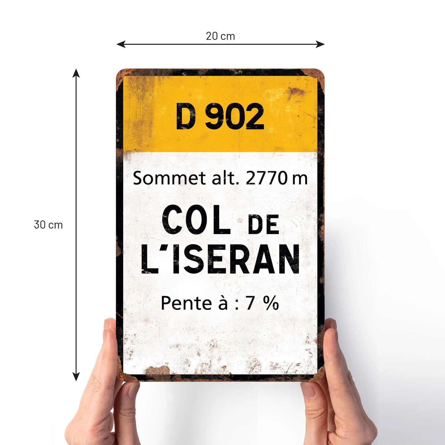 KOMAttack Skilt - Col de L'Iseran