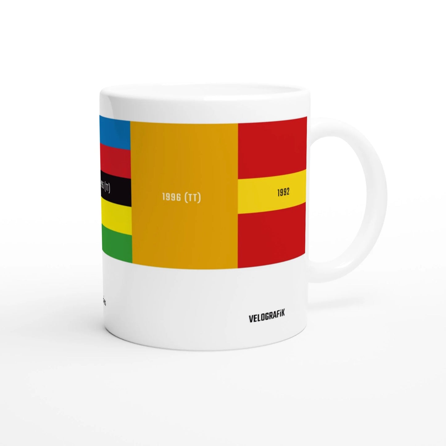 Velografik Miguel Induráin Grand Tour, World, Olympic and National Titles Krus