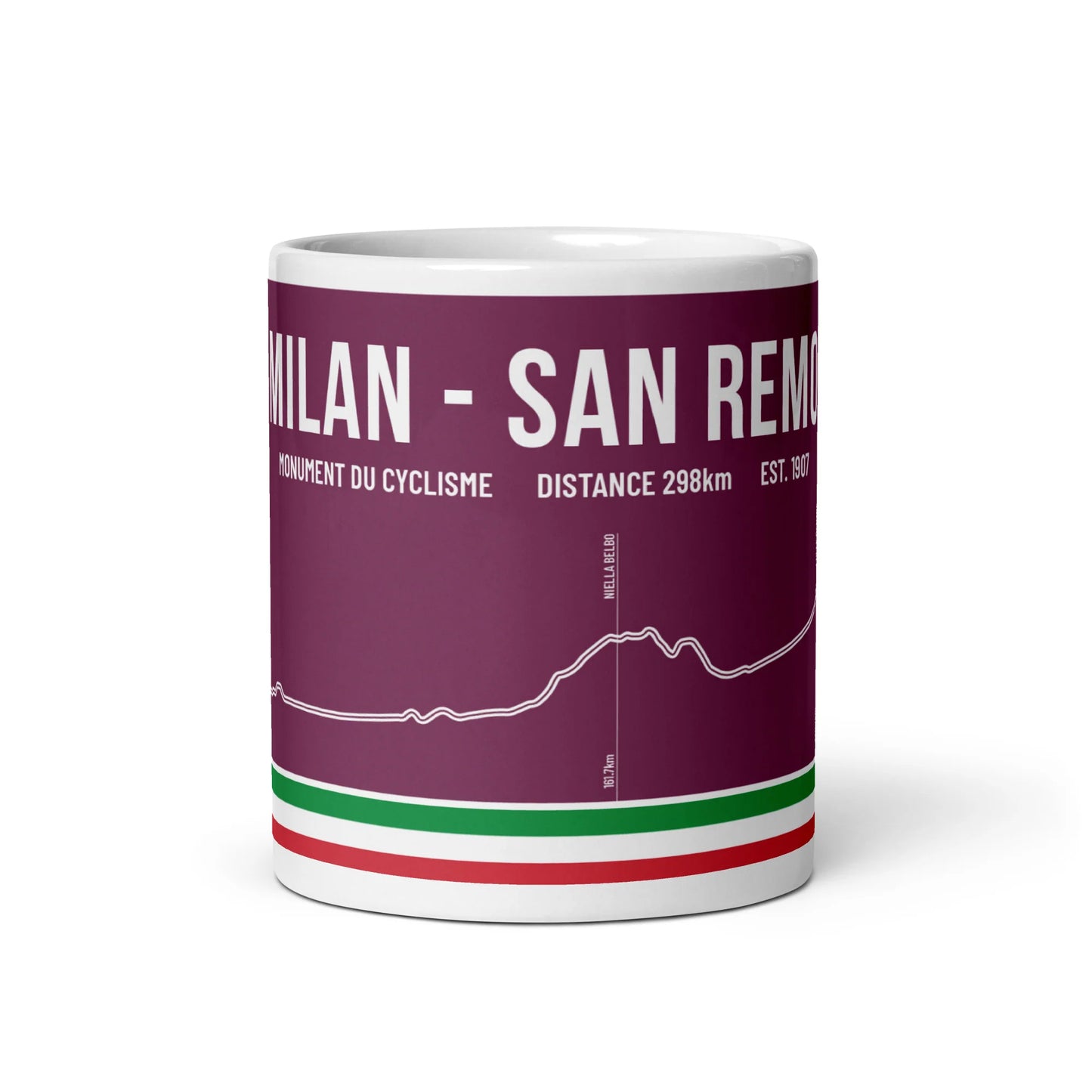 Velografik Milano - San Remo Monument Course Krus