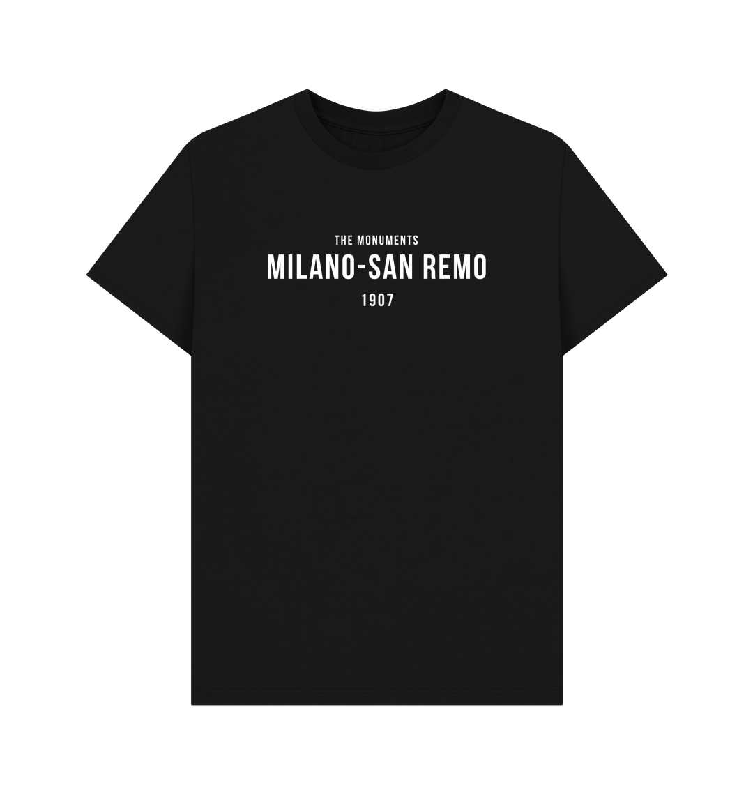 19TEN Milano-San Remo T-Shirts - Sort