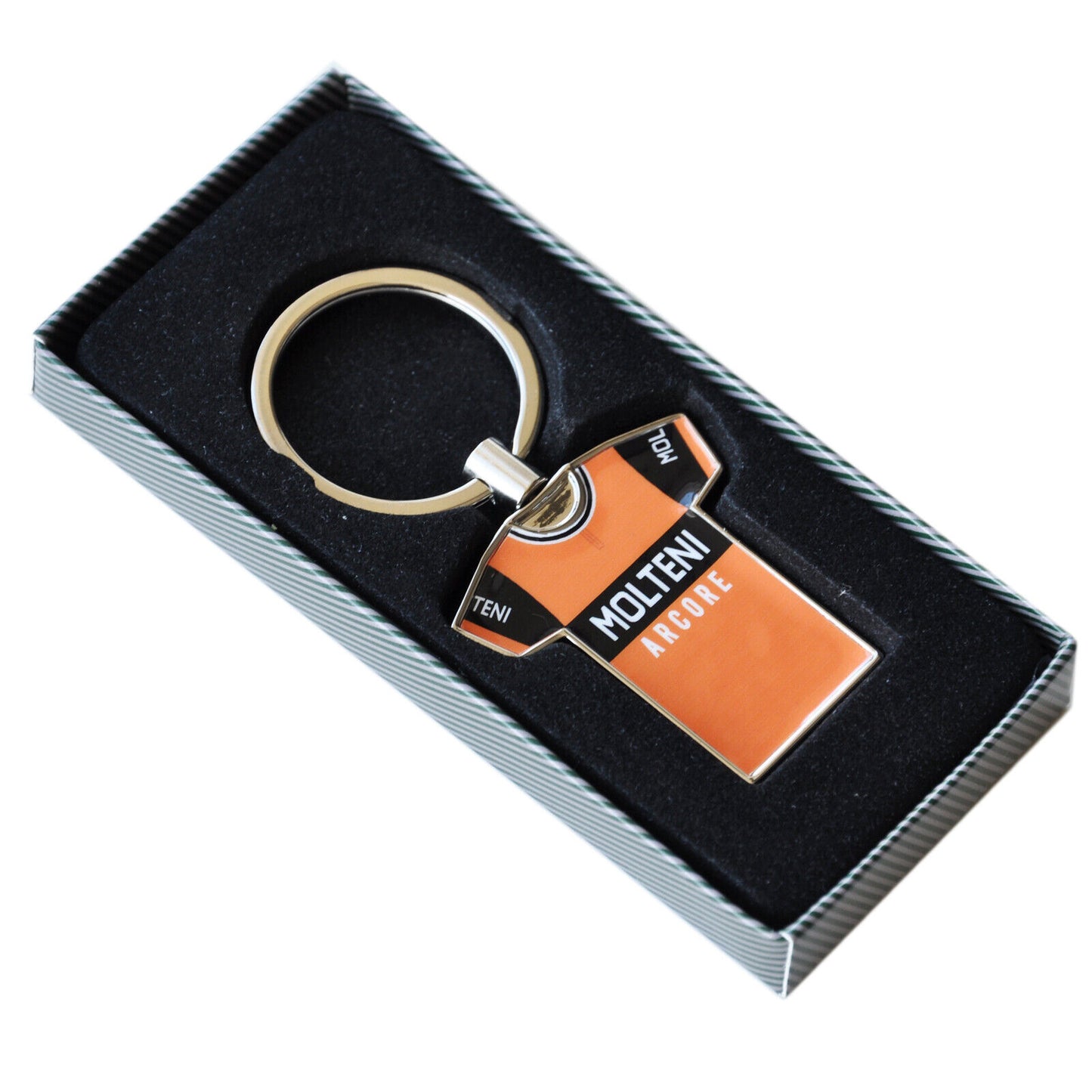 Molteni Cycling Jersey Metal Nøglering