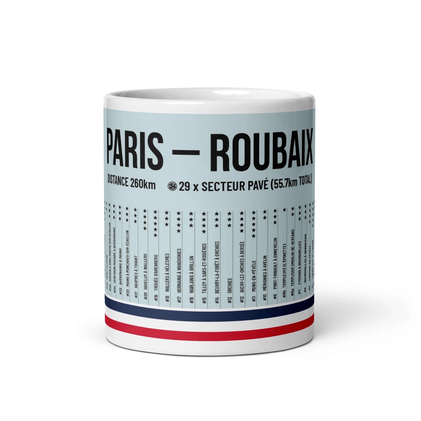 Velografik Paris - Roubaix Course Secteur Pavé Krus