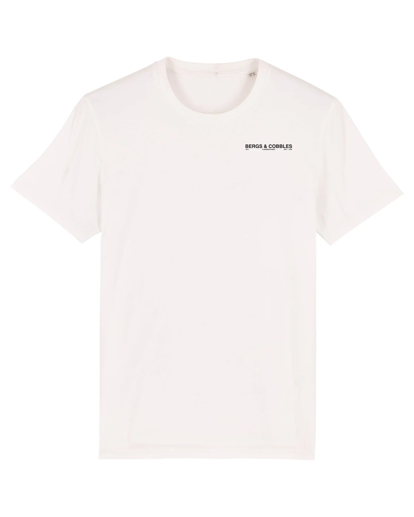 Çois Cycling Legacy Bergs Cobbles Flanders unisex cycling T-shirt (offwhite)