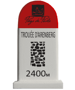 Cyclosouvenir Road Marker - Trouée d’Arenberg – PR