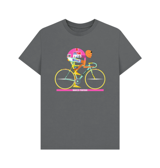 19TEN Marco Pantani Giro T-Shirt - Grå