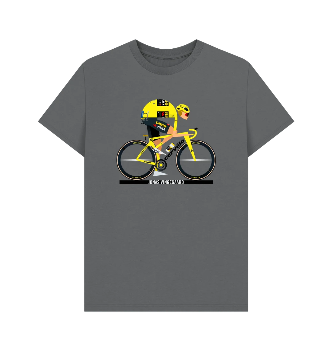 19TEN Jonas Vingegaard Tour T-Shirt - Grå