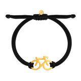 Sailbrace Armbånd Med Cykelmotiv - Guld