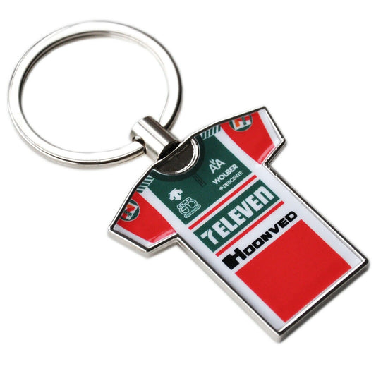 7 Eleven Cycling Jersey Metal Nøglering