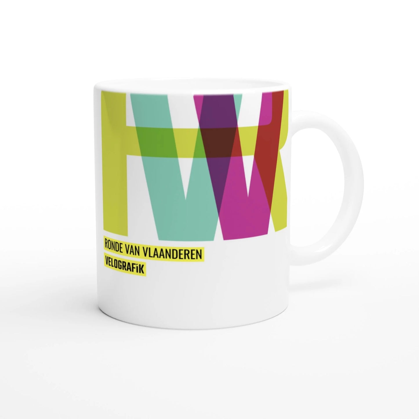 Velografik Ronde Van Vlaanderen Overlay Krus