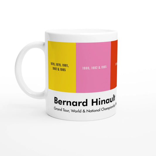 Velografik Bernard Hinault Grand Tour, World and National Titles Krus