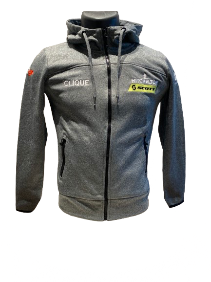 Clique Hættetrøje Grå - Mitchelton Scott (Restparti)