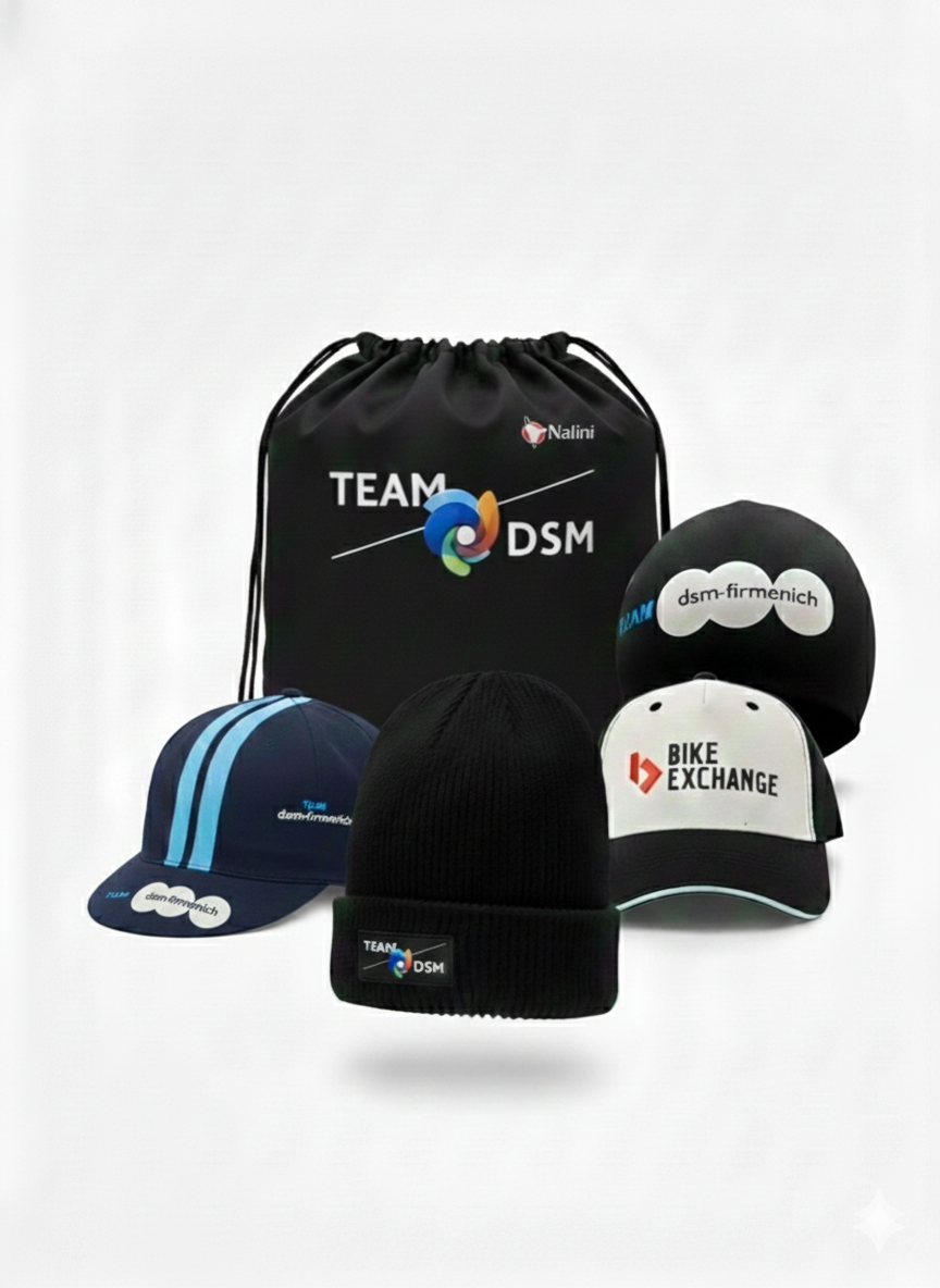 Den Ultimative Team DSM & Bike Exchange Hovedbeklædningspakke (5 dele)