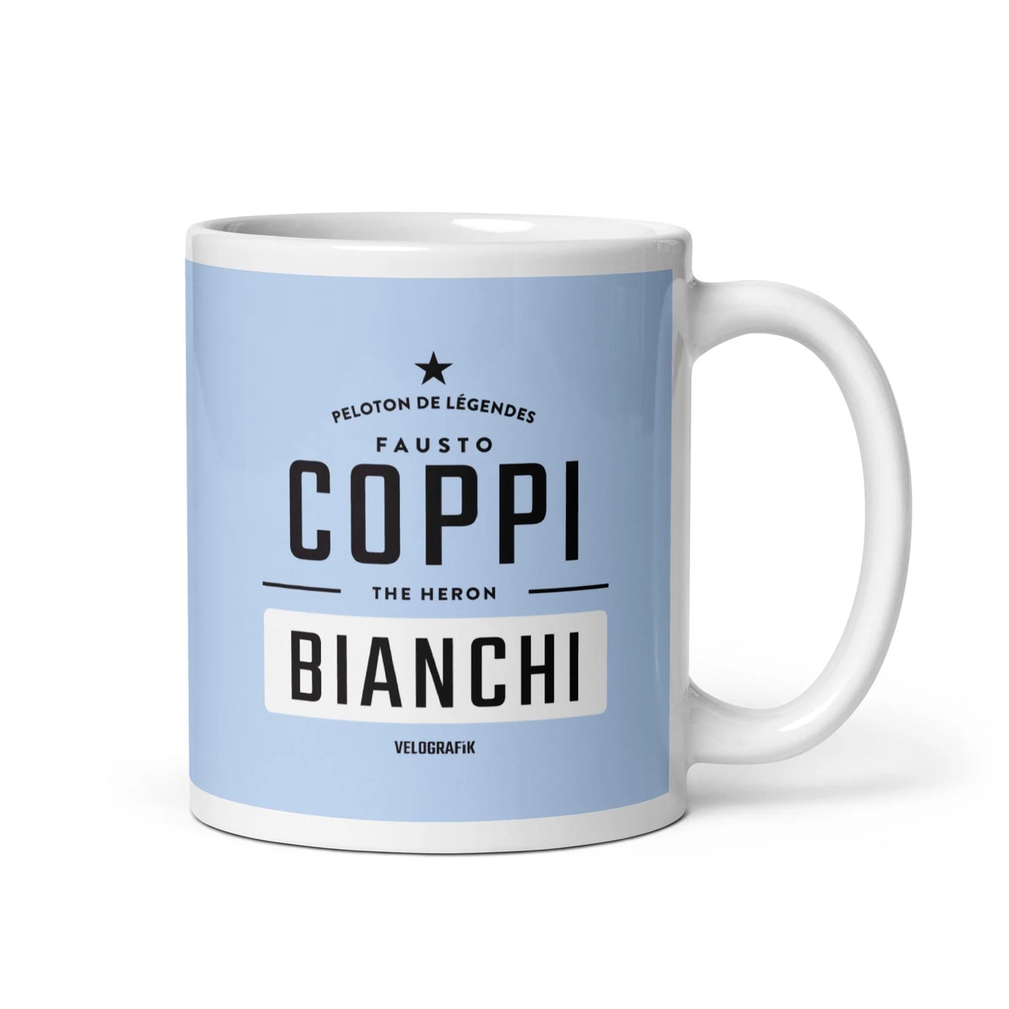 Velografik Fausto Coppi Bianchi Legend of the Peloton Krus