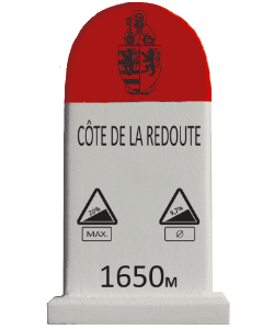 Cyclosouvenir Road Marker - Côte de la Redoute – LBL