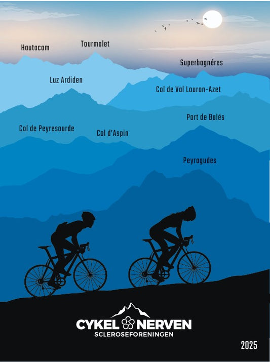 Cykelplakater.dk - Cykelnerveplakaten 2025 50x70cm