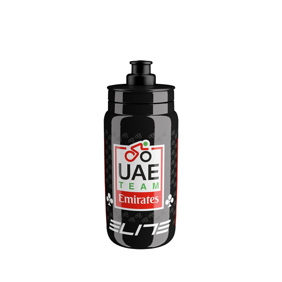 Elite Fly Drikkedunk - UAE Emirates 2026 Sort - 550ml