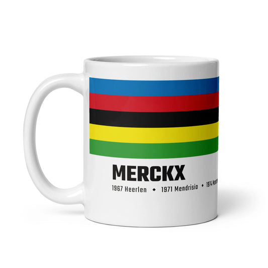 Velografik Eddy Merckx World Championship Victory Krus