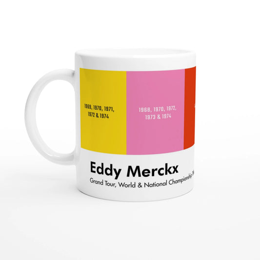 Velografik Eddy Merckx Grand Tour, World and National Titles Krus