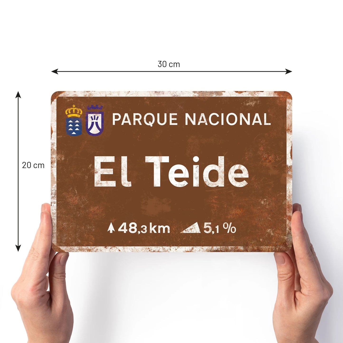 KOMAttack Skilt - El Teide