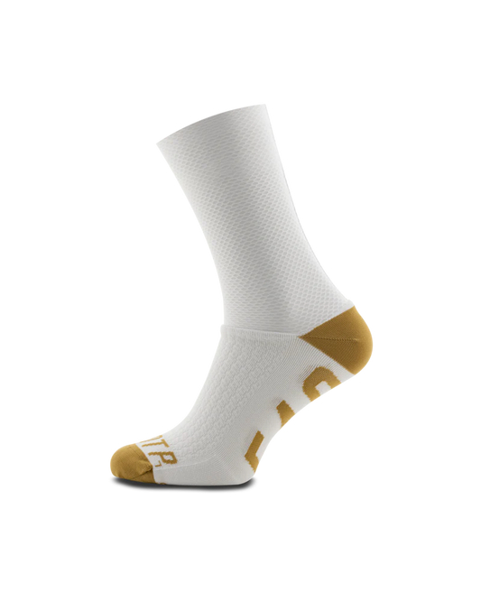 Sockeloen Fastest sock on the planet 540 Aero Cykelsokker - Hvid