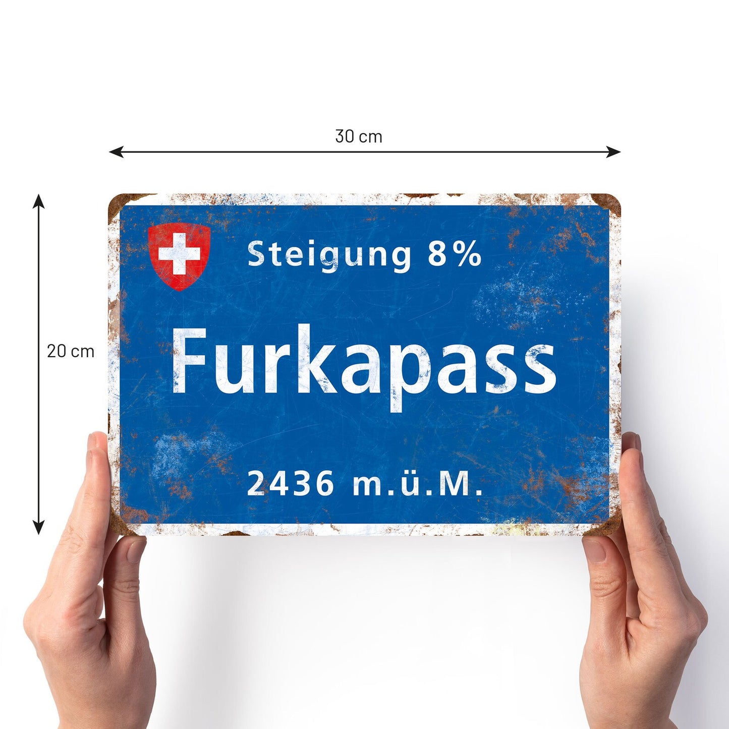 KOMAttack Skilt - Furkapass