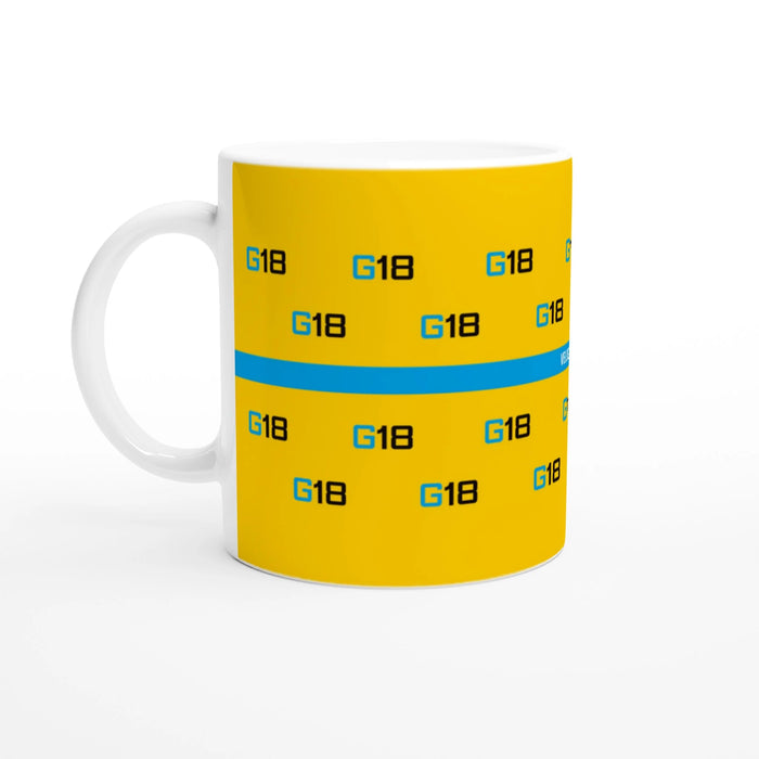 Velografik Geraint Thomas Team Sky 2018 Tour de France Victory Krus - Gul