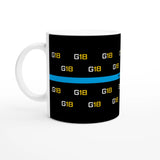 Velografik Geraint Thomas Team Sky 2018 Tour de France Victory Krus - Sort