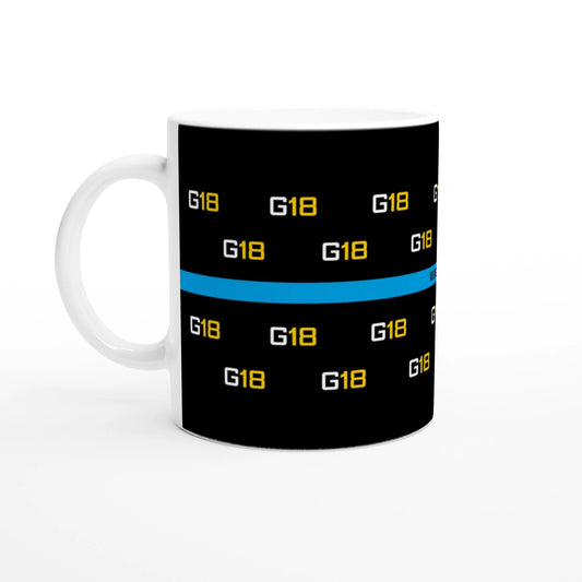 Velografik Geraint Thomas Team Sky 2018 Tour de France Victory Krus - Sort