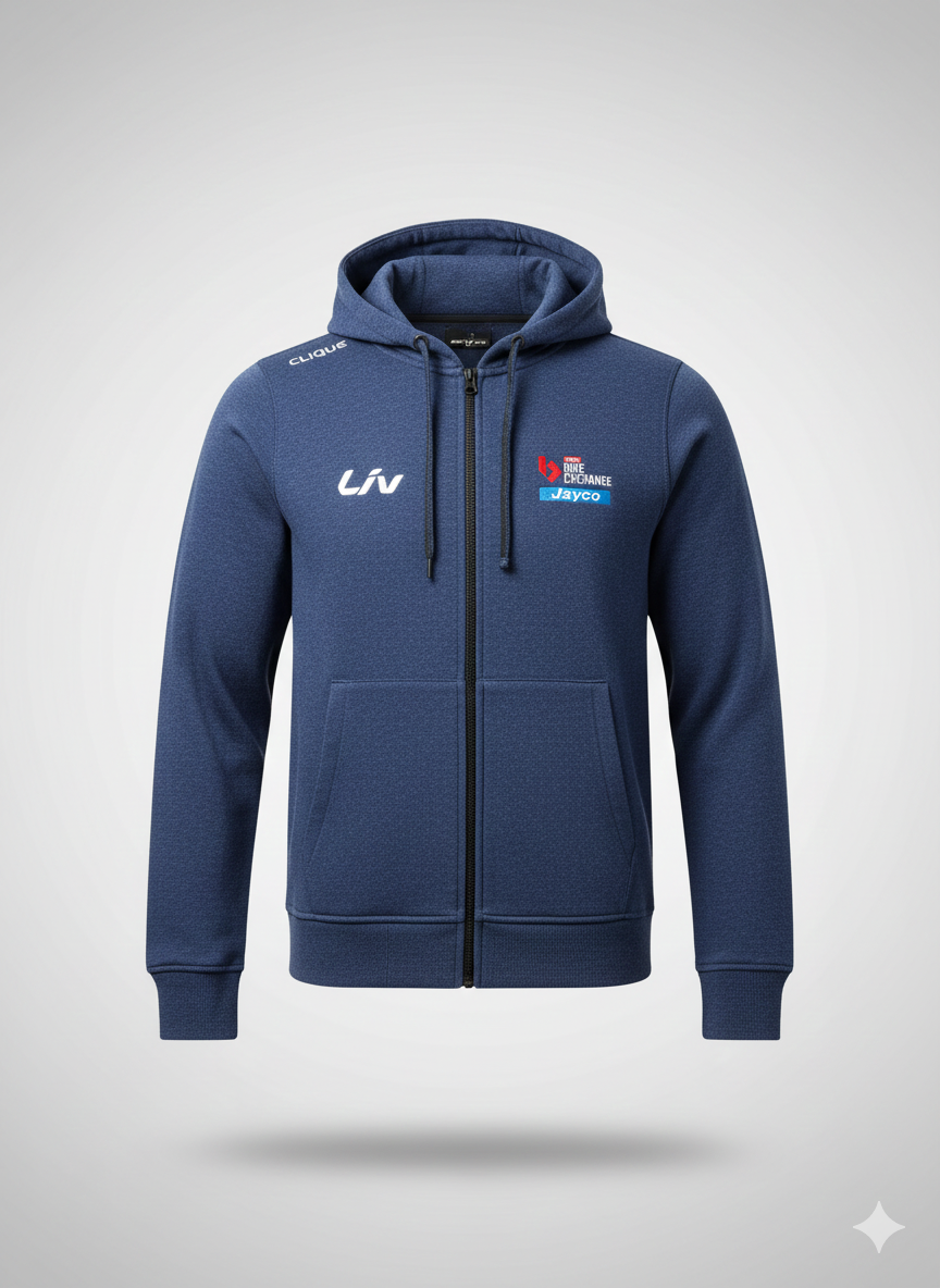 Clique Hættetrøje Mørkeblå - Team Bike Exchange Jayco (Restparti)