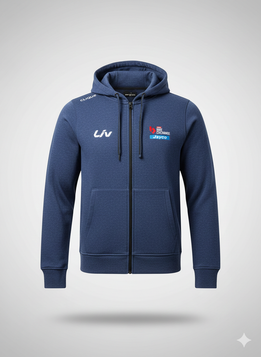 Clique Hættetrøje Mørkeblå - Team Bike Exchange Jayco (Restparti)