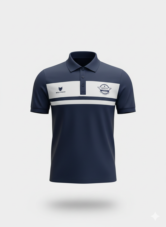 Wolfpack Skjorte Mørkeblå - Quickstep (Restparti)