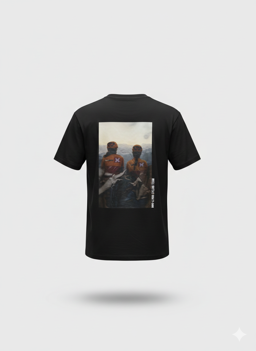 Bioracer Sunset T-Shirts Sort - Uno-X (Restparti)