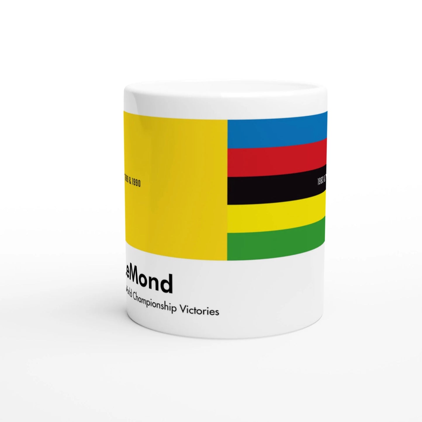 Velografik Greg LeMond Tour de France and World Championship Titles Krus