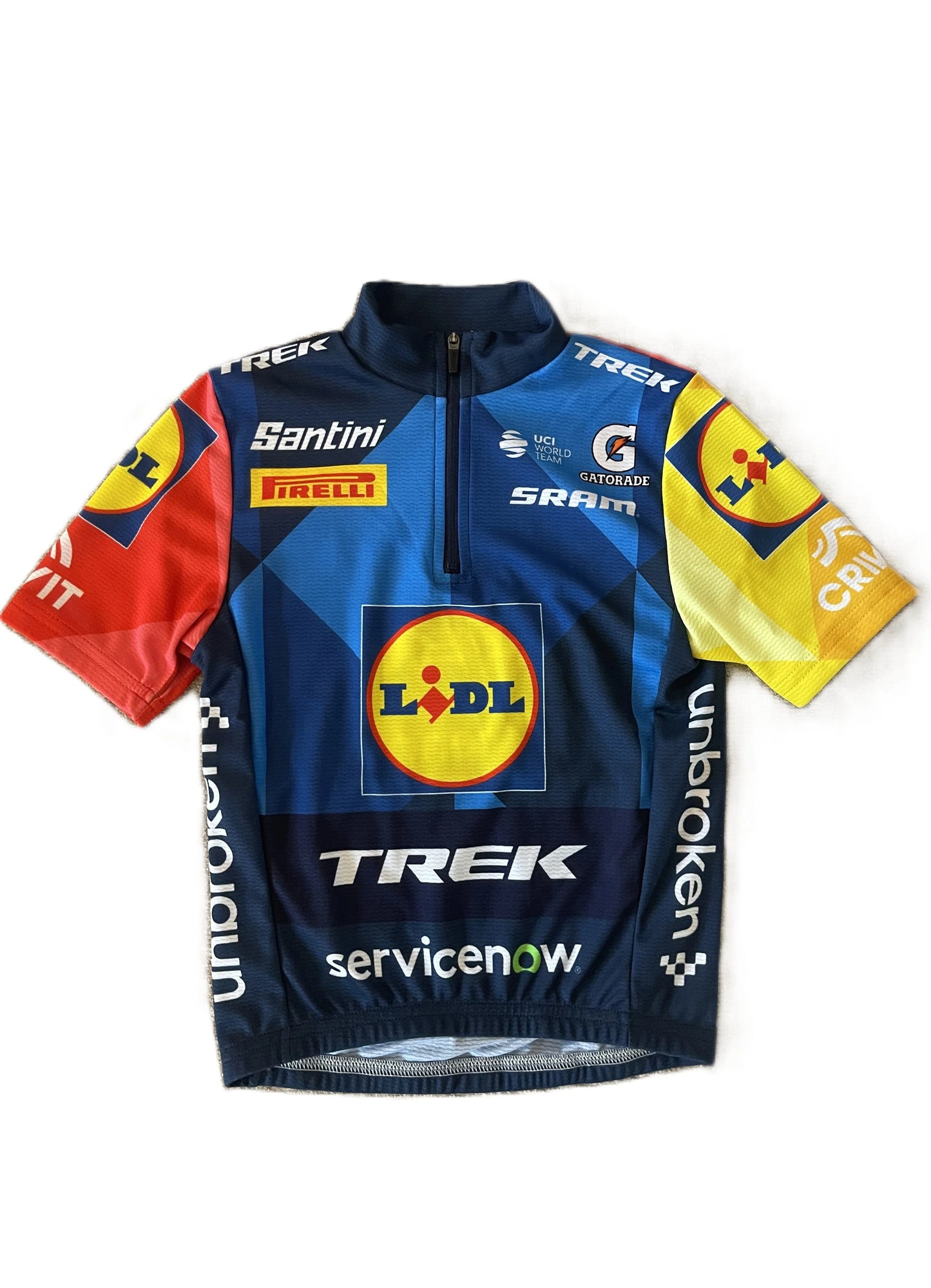 Santini Børn LIDL-TREK 2026 Kortærmet Cykeltrøje