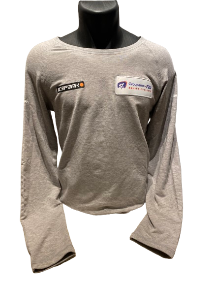 Luhta Langærmet T-Shirts Grå - Groupama FDJ (Restparti)