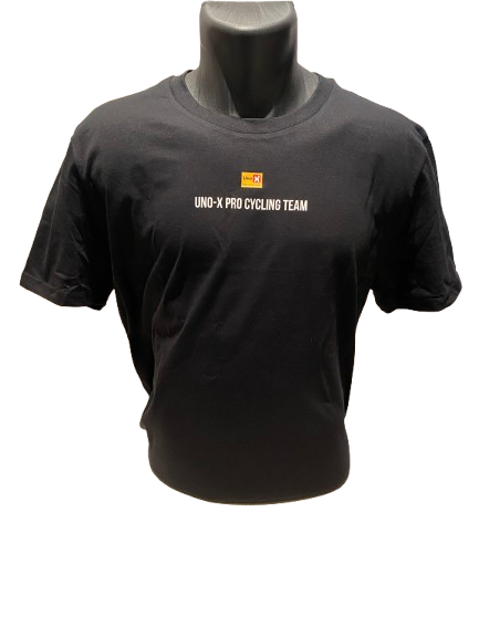Bioracer T-Shirts Sort - Uno-X (Restparti)