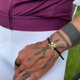 Sailbrace Armbånd Med Cykelmotiv - Guld