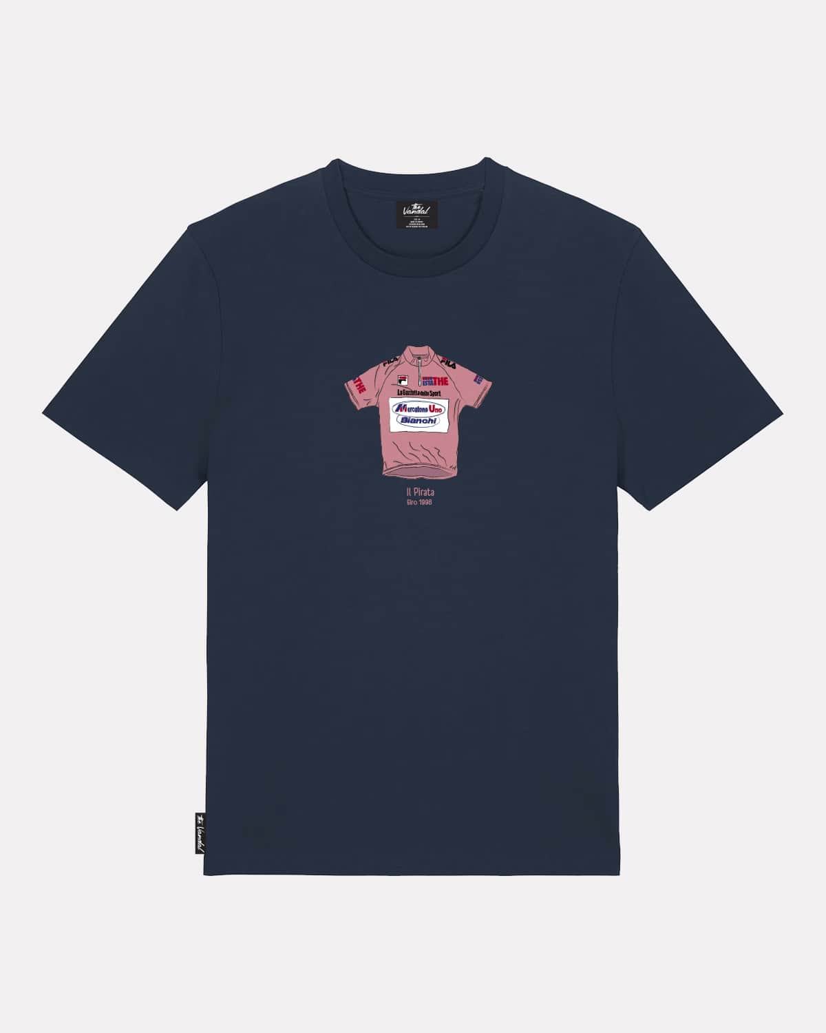 The Vandal Il Pirata T-shirt - Navy