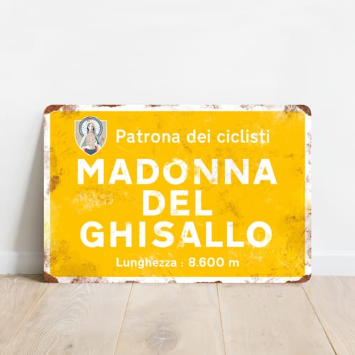 KOMAttack Skilt - Madonna del Ghisallo