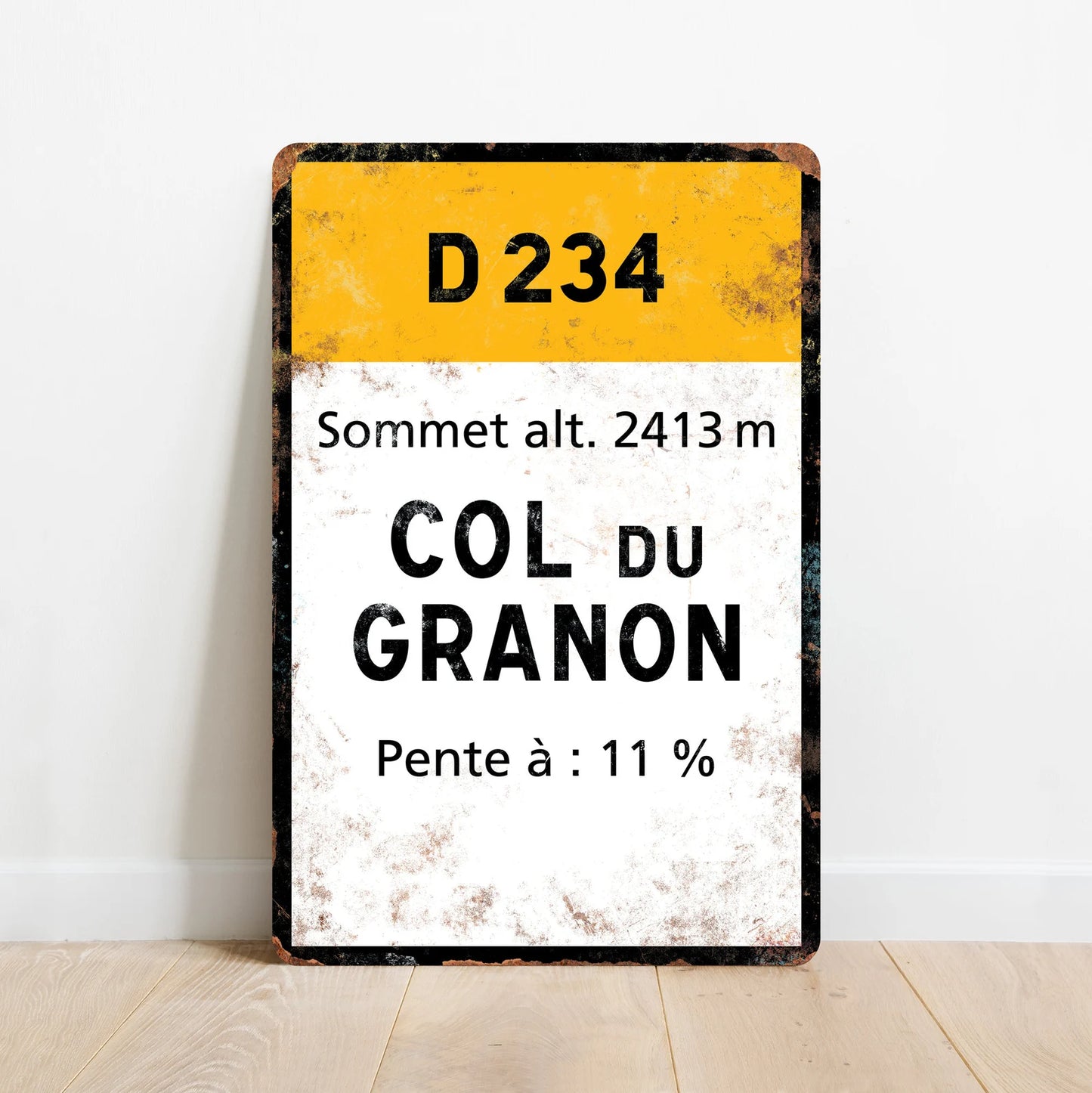 KOMAttack Skilt - Col du Granon