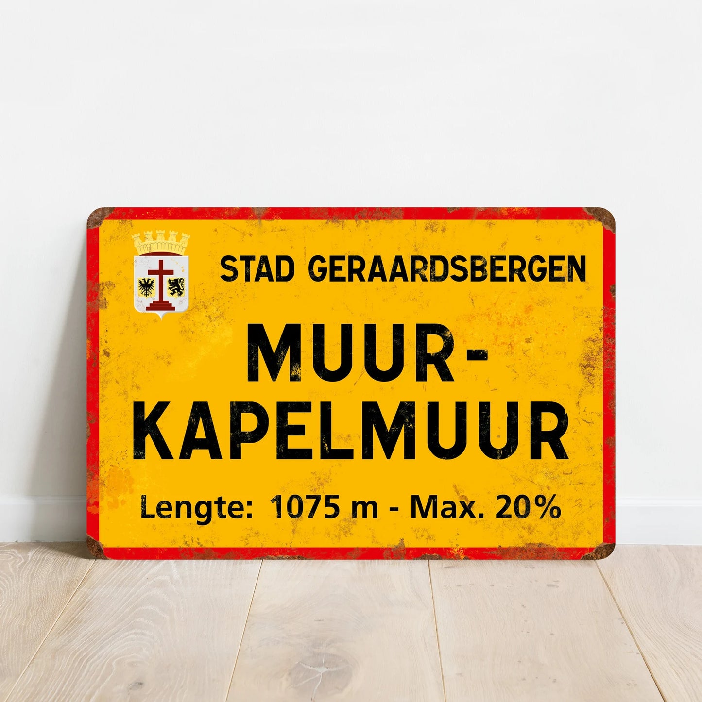 KOMAttack Skilt - Muur-Kapelmuur