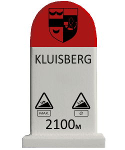 Cyclosouvenir Road Marker - Kluisberg – RVV